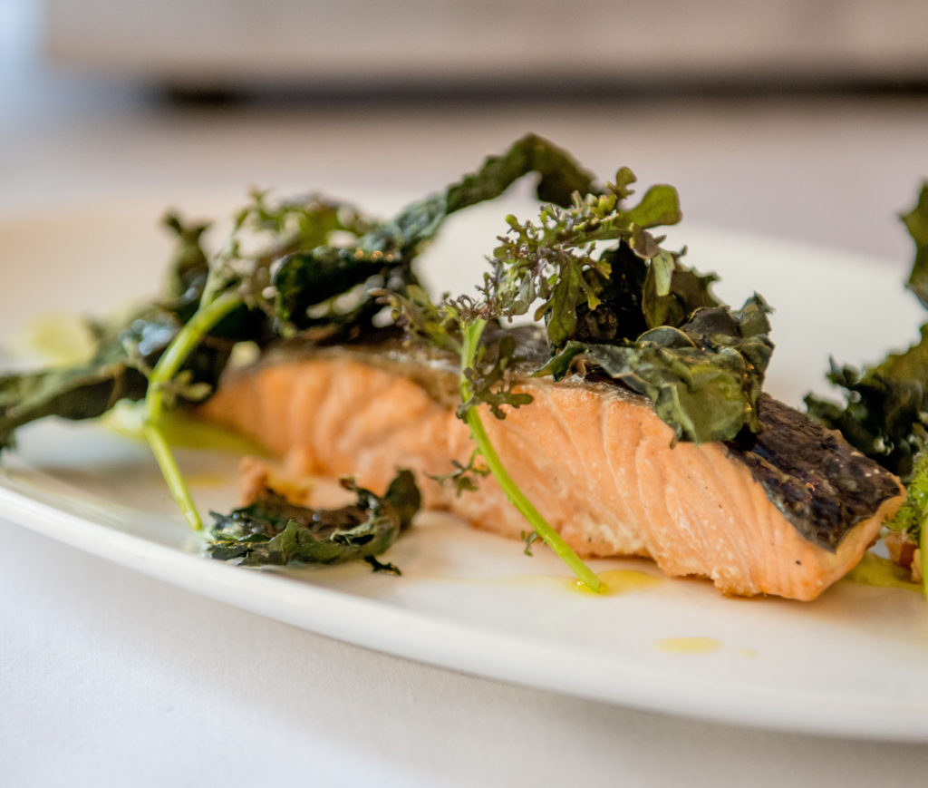 Salmon and Kale